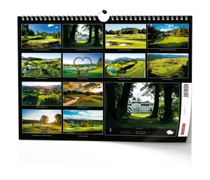 Wandkalender - Golf - tschechische Resorts